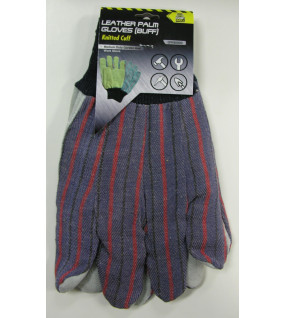 Leather Gloves – Candy Stripe Back