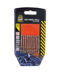 Panel drill d/e 30gauge 3.26mm- (10pcs)