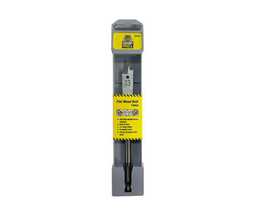 Flat Drill K 13mm wood/alum/pvc