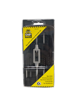 9pc Drill &amp; Screw extractor set