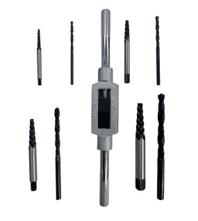 9pc Drill &amp; Screw extractor set