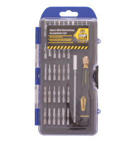 36Pc Mini Ratcheting Screwdriver Set
