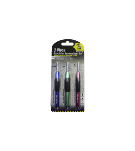 3Pc Aluminium Precision Screwdriver Set