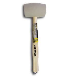 16oz/450g WHITE Rubber Mallet