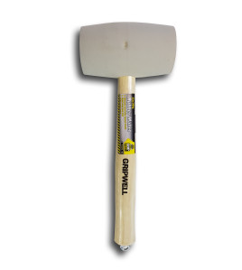 32oz/900g WHITE Rubber Mallet