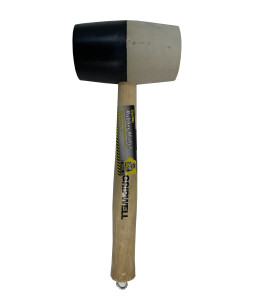 32oz/900g Black &amp; White Rubber Mallet