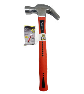 20oz / 622g Fibreglass Handle Claw Hammer