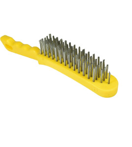 5 Row Plastic handle Wire Brush