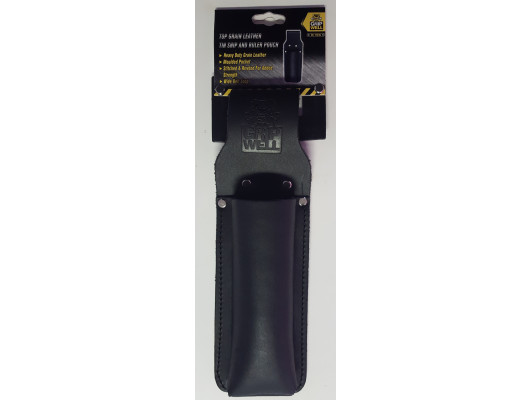 V.T. Leather Tin Snip and Ruler Pouch