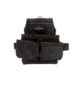4 Pocket Rigger Pouch Leather