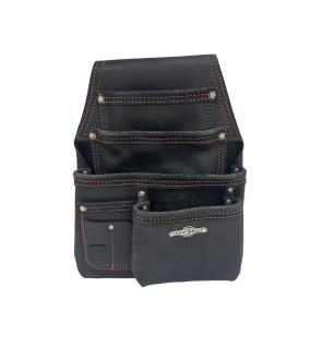 4 Pocket Leather Nail Bag