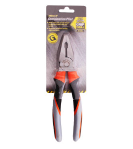 200mm Tri-colour Handle Combination Plier