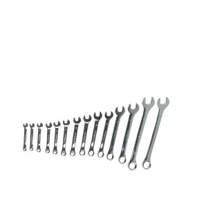 14PC Metric (mm) CRV Combination Spanner Set