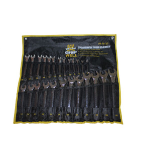 25PC Metric (mm) CRV Combination Spanner Set