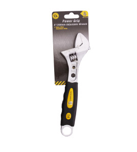 8&quot; HQ Adjustable wrench with cushion handle