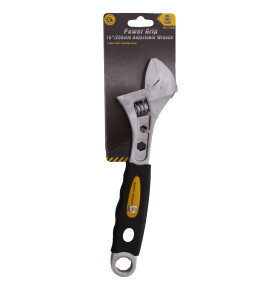 10&quot; HQ Adjustable wrench with cushion handle