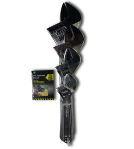 4PC Adjustable Wrench set 6&quot;,8&quot;,10&quot;,12&quot;