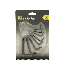 8pc Metric Allen key Set