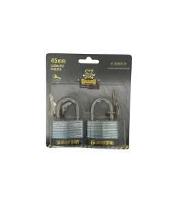 2pc 45mm Keyed alike Laminated Padlock