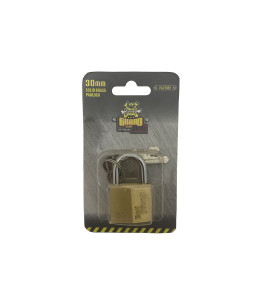 30mm Solid Brass Padlock