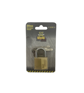 30mm Solid Brass Padlock