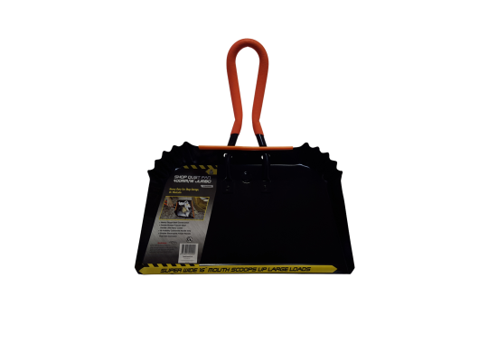 400mm / 16" Jumbo Shop Dust Pan with Heavy-Gauge Handle