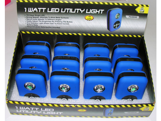 Small 1W LED Worklight (DB 12pcs)