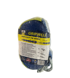 GRIP Ratchet Tie Down 2&quot;x 9m LC2500KG