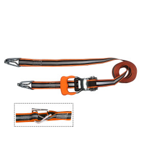 2pc Reflective Ratchet Tie Down 4.5m (450kg LC)