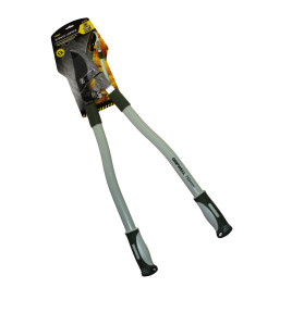 Mortar Larry Hoe with Green Fiberglass Handle