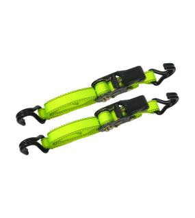 2pc Ratchet Tie Down 25mm x 3.6m (454kg LC)