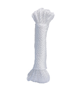 PP Silver Rope Twisted 4mm x 10m