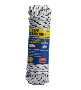 Polyester High strength Rope 8mm x 20m