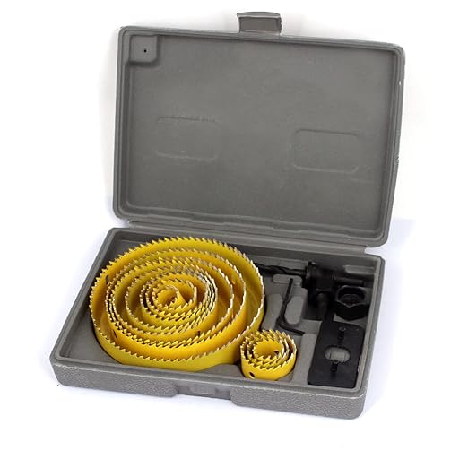 16Pc Holesaw Set 19mm-127mm